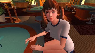 Скачать взломанную 3D Virtual Girlfriend Offline [Бесплатные покупки] MOD apk на Андроид