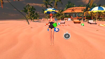 Скачать взломанную 3D Virtual Girlfriend Offline [Бесплатные покупки] MOD apk на Андроид