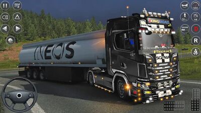 Скачать взломанную Euro Truck Driving Sim 3D [Мод меню] MOD apk на Андроид