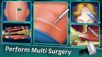 Скачать взломанную Multi Surgery Hospital Games [Много денег] MOD apk на Андроид