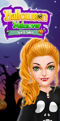 Скачать взломанную Хэллоуин макияж - спа-салон игра [Бесплатные покупки] MOD apk на Андроид