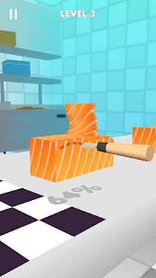 Скачать взломанную Sushi Roll 3D - Готовь Суши [Много монет] MOD apk на Андроид