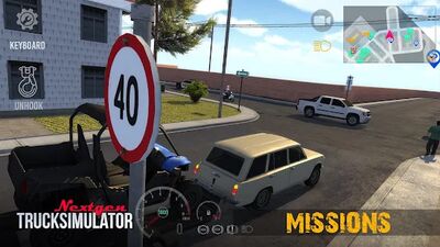 Скачать взломанную Nextgen: Truck Simulator [Мод меню] MOD apk на Андроид