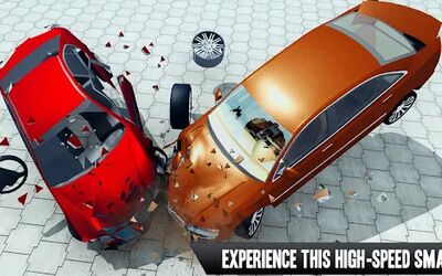 Скачать взломанную Симулятор автомобильной катастрофы: авари [Мод меню] MOD apk на Андроид