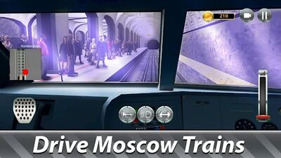 Скачать взломанную Симулятор Поезда Московского Метро [Мод меню] MOD apk на Андроид