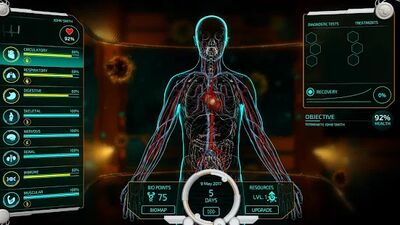 Скачать взломанную Bio Inc. Redemption : Plague vs Doctor Simulator [Много денег] MOD apk на Андроид