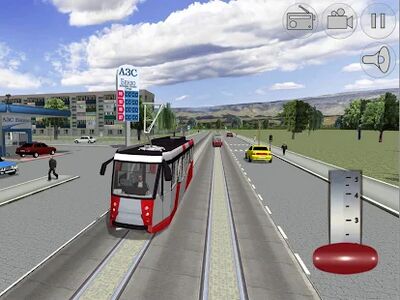 Скачать взломанную Симулятор трамвая 3D - 2018 [Много денег] MOD apk на Андроид