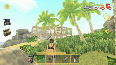 Скачать взломанную Ocean Survival: Multiplayer - Рафт Симулятор [Много монет] MOD apk на Андроид