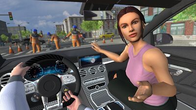 Скачать взломанную Car Simulator C63 [Мод меню] MOD apk на Андроид