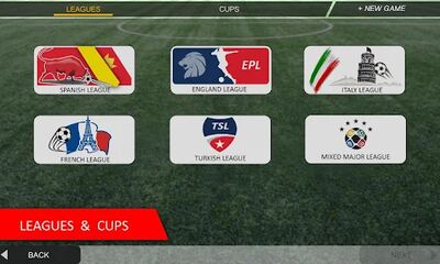 Скачать взломанную Mobile Soccer League [Бесплатные покупки] MOD apk на Андроид