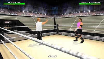 Скачать взломанную Wrestling Revolution 3D [Много денег] MOD apk на Андроид