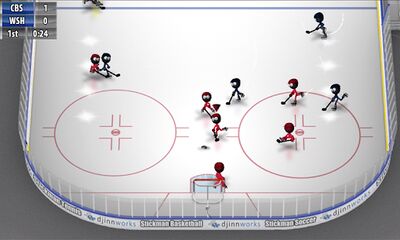 Скачать взломанную Stickman Ice Hockey [Бесплатные покупки] MOD apk на Андроид