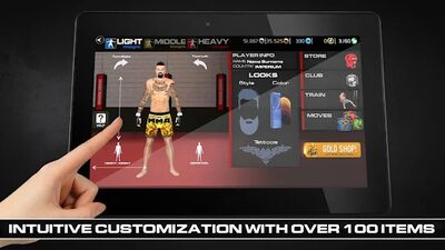 Скачать взломанную MMA Fighting Clash [Бесплатные покупки] MOD apk на Андроид