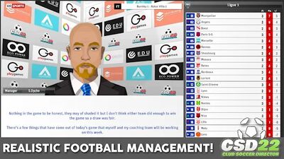 Скачать взломанную Club Soccer Director 2022 - Футбольный менеджмент [Мод меню] MOD apk на Андроид