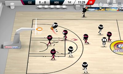 Скачать взломанную Stickman Basketball 2017 [Много денег] MOD apk на Андроид