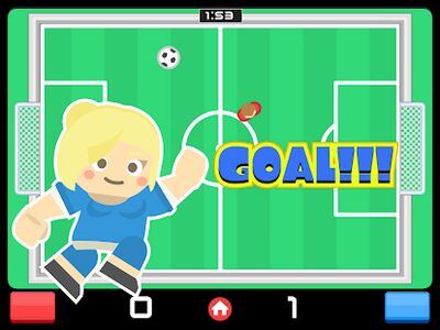 Скачать взломанную Спорт игра для двоих человек - сумо теннис футбол [Бесплатные покупки] MOD apk на Андроид
