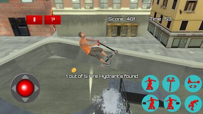 Скачать взломанную Freestyle Scooter Xtreme [Бесплатные покупки] MOD apk на Андроид