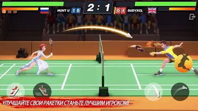 Скачать взломанную Badminton Blitz, бесплатная спортивная онлайн-игра [Мод меню] MOD apk на Андроид