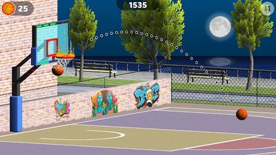 Скачать взломанную Баскетбол: броски в кольцо [Много монет] MOD apk на Андроид