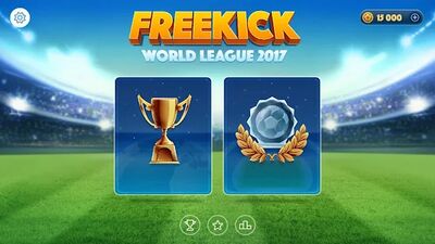 Скачать взломанную Soccer World League FreeKick [Много денег] MOD apk на Андроид