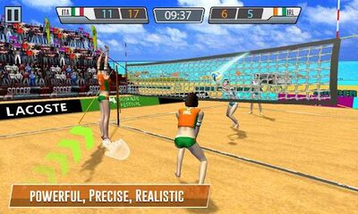 Скачать взломанную Volleyball Spikers 3D - Volleyball Challenge 2019 [Бесплатные покупки] MOD apk на Андроид