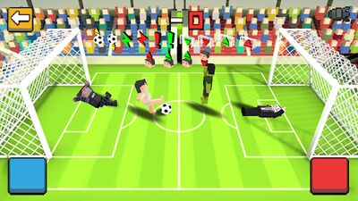 Скачать взломанную Cubic Soccer 3D [Много монет] MOD apk на Андроид