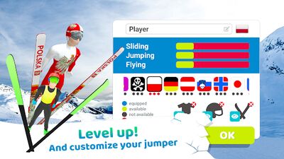Скачать взломанную Ski Jump [Много монет] MOD apk на Андроид