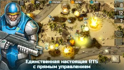 Скачать взломанную Art of War 3: RTS стратегия [Много монет] MOD apk на Андроид