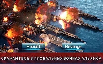 Скачать взломанную Battle Warship:Naval Empire [Бесплатные покупки] MOD apk на Андроид