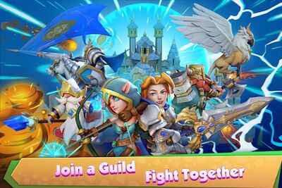 Скачать взломанную Castle Clash: Guild Royale [Бесплатные покупки] MOD apk на Андроид