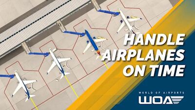 Скачать взломанную World of Airports [Бесплатные покупки] MOD apk на Андроид