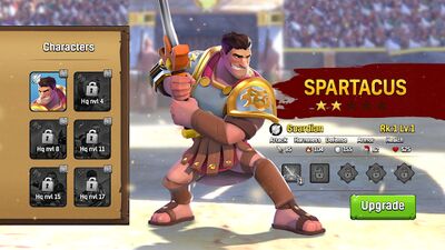 Скачать взломанную Gladiator Heroes of Kingdoms [Много монет] MOD apk на Андроид