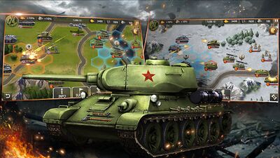 Скачать взломанную World War 2: WW2 Стратегические игры [Бесплатные покупки] MOD apk на Андроид