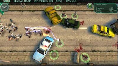 Скачать взломанную Zombie Defense [Бесплатные покупки] MOD apk на Андроид