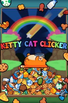 Скачать взломанную Kitty Cat Clicker: Feed a Cat [Мод меню] MOD apk на Андроид