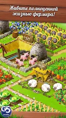 Скачать взломанную Farm Clan Приключения на ферме [Много монет] MOD apk на Андроид