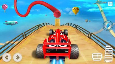 Скачать взломанную Formula Car Stunt Car Simulator - New Car Games 3D [Много монет] MOD apk на Андроид