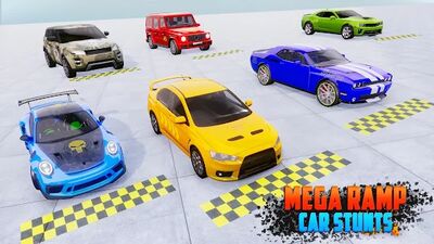 Скачать взломанную Crazy Car Stunts: Car Games [Мод меню] MOD apk на Андроид