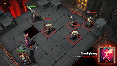 Скачать взломанную Grimguard Tactics: Fantasy RPG [Мод меню] MOD apk на Андроид