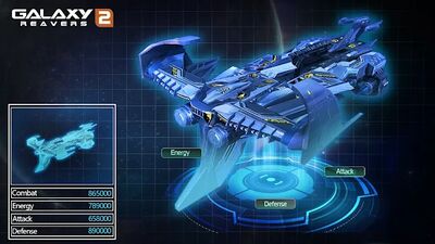 Скачать взломанную Galaxy Reavers 2 - Space RTS Battle [Бесплатные покупки] MOD apk на Андроид