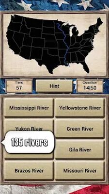 Скачать взломанную USA Geography - Quiz Game [Мод меню] MOD apk на Андроид