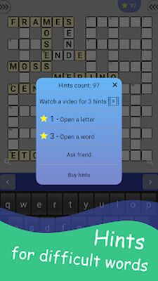 Скачать взломанную English Crossword puzzle [Много денег] MOD apk на Андроид