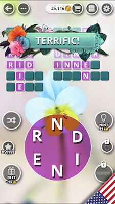 Скачать взломанную Bouquet of Words - Word game [Мод меню] MOD apk на Андроид