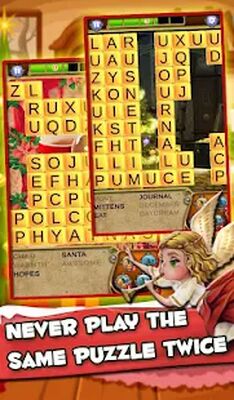 Скачать взломанную Xmas Word Search: Christmas Cookies [Бесплатные покупки] MOD apk на Андроид