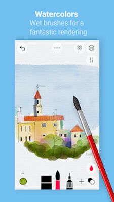 Скачать Tayasui Sketches [Premium] RU apk на Андроид