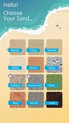 Скачать рисовать на песке - Sand Draw Art: креативное app [Unlocked] RU apk на Андроид