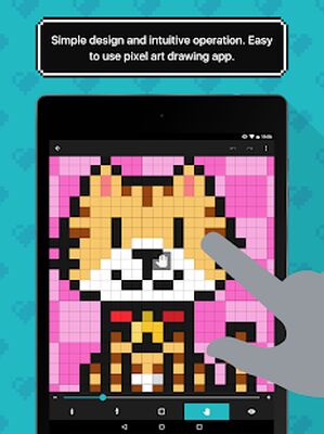 Скачать 8bit маляр - Pixel Art приложение для рисования [Полная версия] RU apk на Андроид