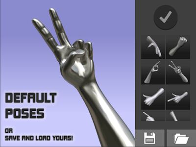 Скачать Hand Draw 3D Pose Tool FREE [Premium] RUS apk на Андроид