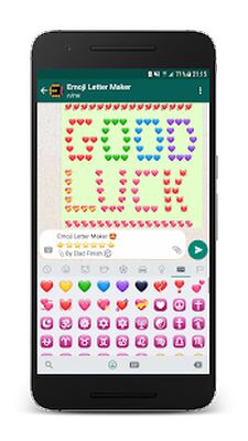 Скачать Emoji Letter Maker [Unlocked] RUS apk на Андроид
