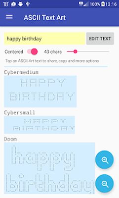 Скачать ASCII Text Art [Premium] RU apk на Андроид